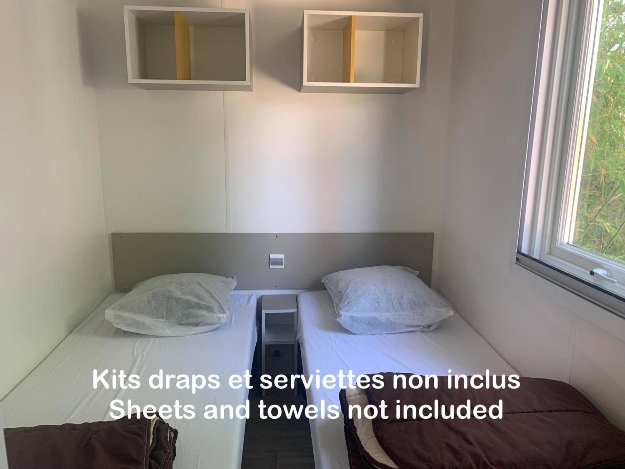 Mobile Home Premium 24M² 2 Chambres Арес Екстериор снимка